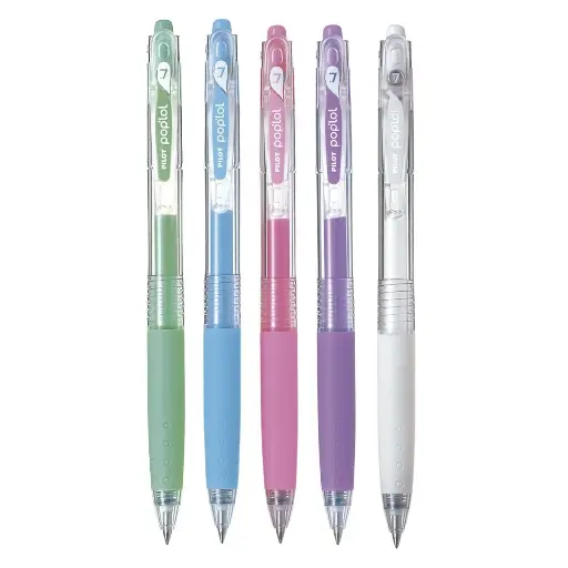 Lápices de Gel Pilot Poplol 0.7mm Pastel