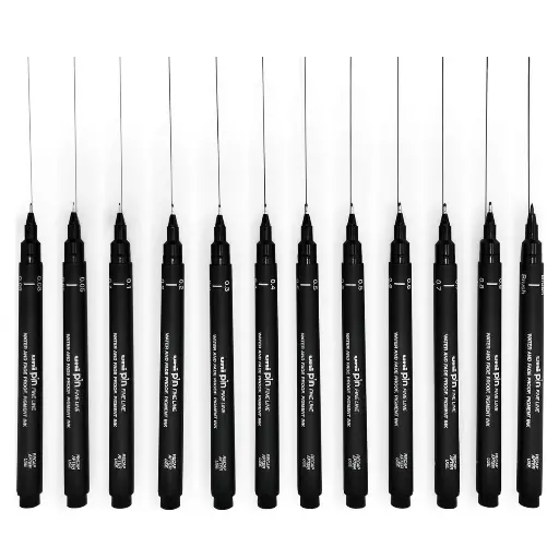 Tiralíneas Uni-Pin Negro