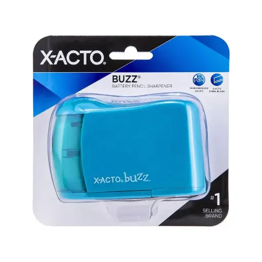 [16758] Sacapuntas X-Acto Buzz a Pilas con Depósito