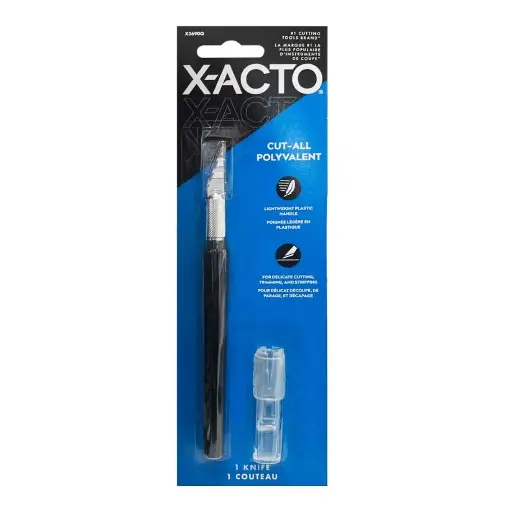 [X3690Q] Cuchillo de Precisión X-Acto Mango Plástico con Tapa