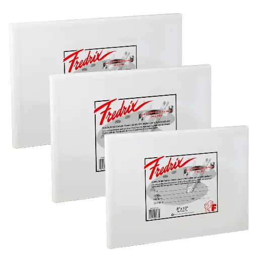 Cartón Entelado Fredrix Artist Packs 3 Unidades