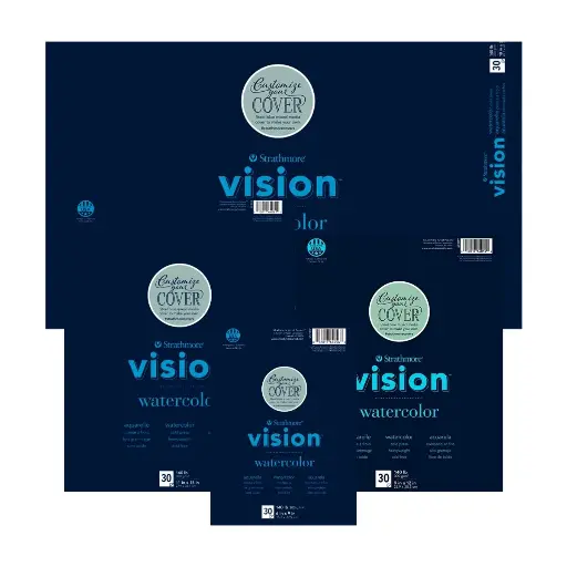 Block Acuarela Strathmore Vision 300gr 30 Hojas