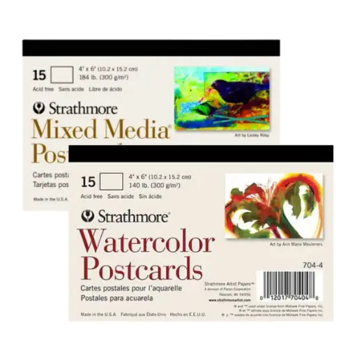 Tarjetas Postales Strathmore 300gr 10.2x15.2cm 15 Hojas