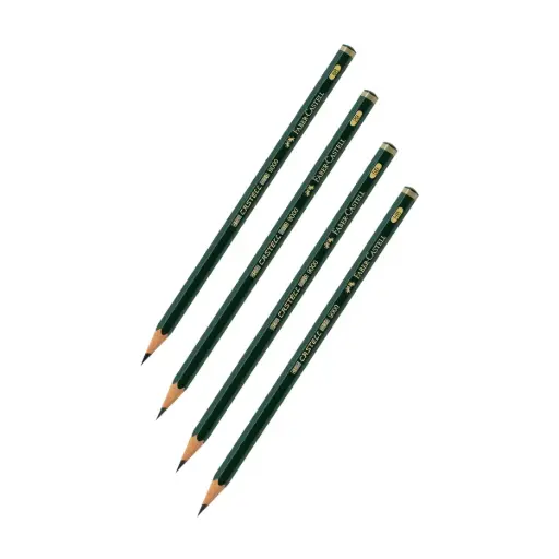Lápiz Grafito Faber Castell 9000