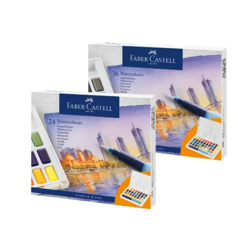 Acuarela en Pastillas Faber Castell Sets