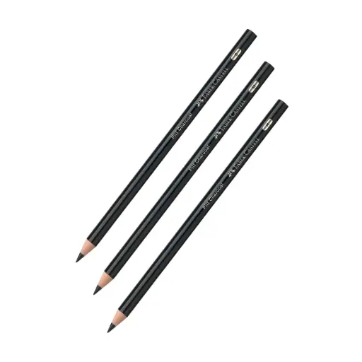 Lápiz Carboncillo Natural Pitt Faber Castell 2907