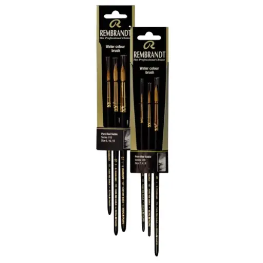 Pincel Acuarela Rembrandt Pelo Natural Marta Sets