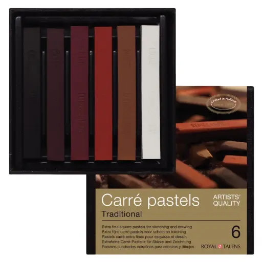 [34820106] Pasteles Cuadrados Rembrandt Set 6 Barras