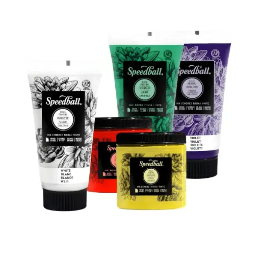 Tinta Grabado Speedball Soluble al Agua