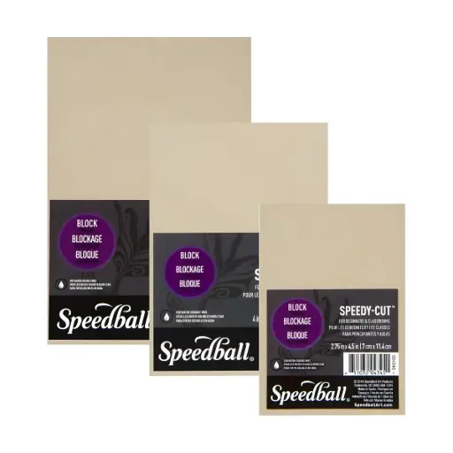 Linóleo Speedball Amarillo Speedy Cut