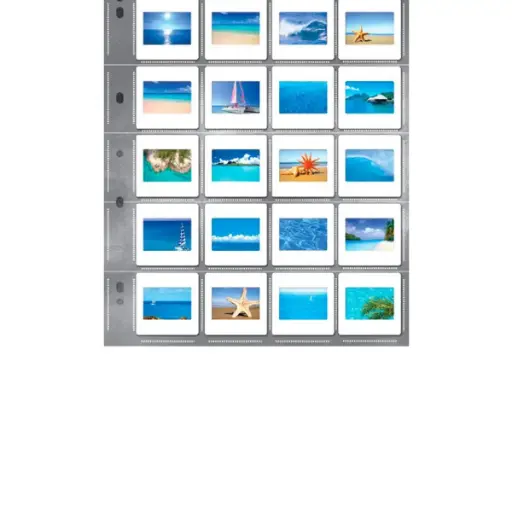 [AW24924-25] Porta Diapositivas Polipropileno para Archivo Lineco 25 Páginas