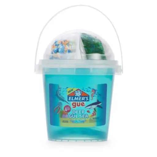 [2175931] Balde de Slime Elmers Mar Profundo con 4 Complementos