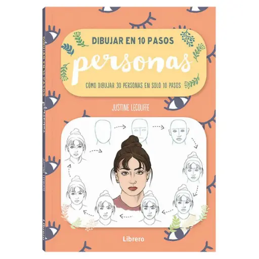 [978-94-6359-342-7] Libro Dibujar en 10 Pasos Personas Justine Lecouffe