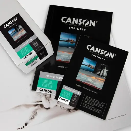 Papel Impresión Digital Canson Infinity Aquarelle Rag 240gr Mate