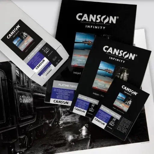 Papel Impresión Digital Canson Infinity Platine Fibre Rag 310gr Satinado
