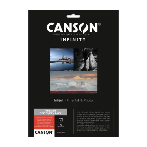 [C33626H000] Papel Impresión Digital Canson Infinity Discovery Pack A4 14 Hojas