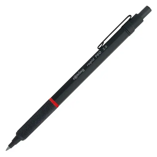 [1904260] Portamina Rotring Rapid Pro 2.0mm Metal Negro