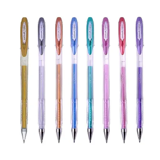 Lápices de Gel Uni Ball Signo 120 Noble Metal