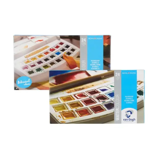 Acuarela en Pastillas Van Gogh Sets 24 Colores 