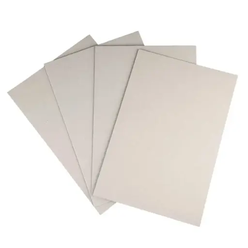 Resma Cartón Piedra Gris 1.5 mm 5 Pliegos