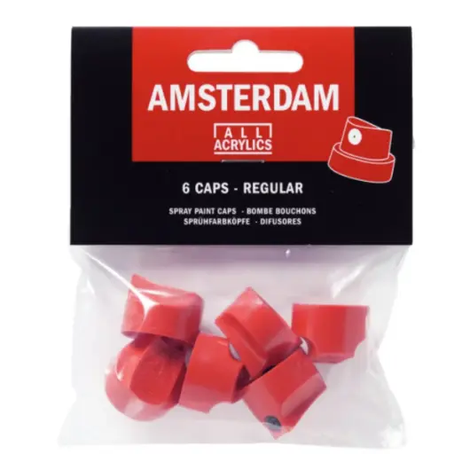 [91841711] Caps Spray Amsterdam Regular Set 6 Unidades