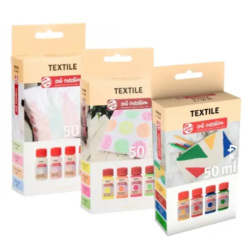 Pintura Textil Art Creation Sets 4 Colores 50ml