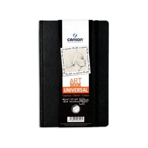 [6456] Libreta Canson Art Book Universal 96gr  A5 112 Hojas