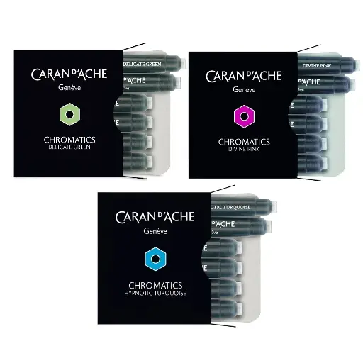 Cartuchos de Tinta Caran d Ache Chromatics 6 Unidades
