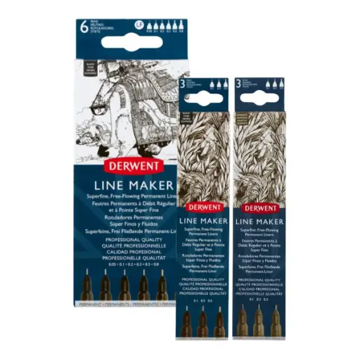 Tiralíneas Derwent Line Maker Sets
