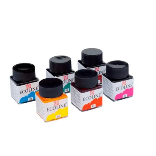 Acuarela Líquida Ecoline Frasco 30ml Sin Gotero