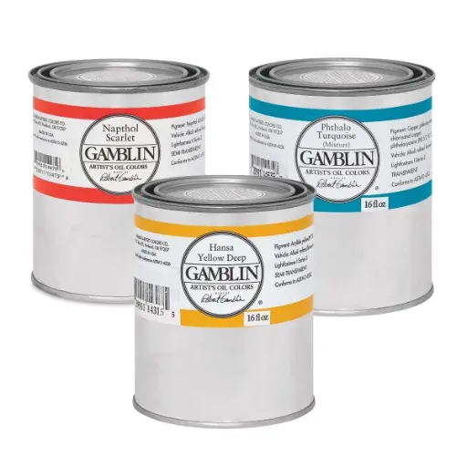 Óleo Gamblin Artist's 16oz (473ml)
