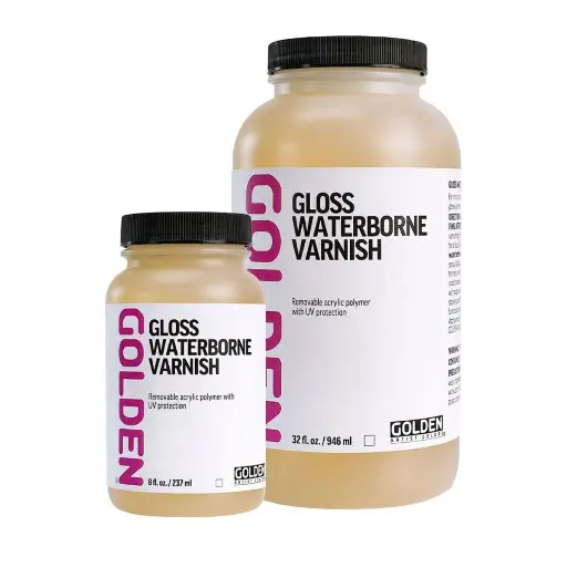 Barniz Acrílico Golden Waterborne UVLS Brillante