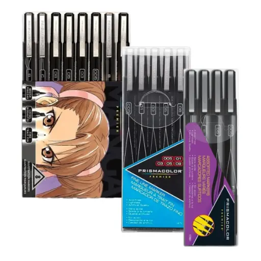 Tiralíneas Negros Prismacolor Premier Sets