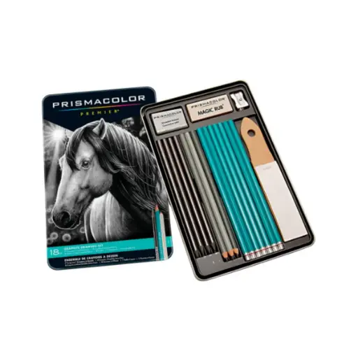 [24261] Lápices Grafito Prismacolor Set 18 Piezas