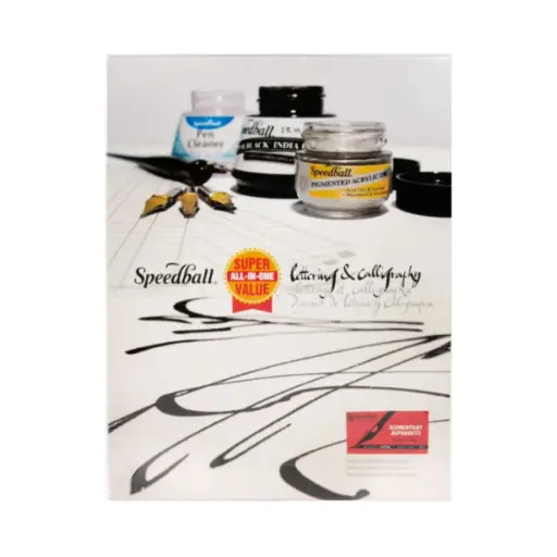 [3060] Kit de Lettering y Caligrafía Speedball Super Value