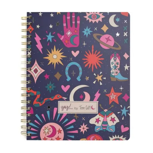 [YAY-TERCUAD1] Cuaderno Mystic Yay! Paper por Tere Gott Cuadriculado