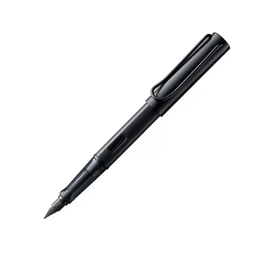 [4000525] Pluma Lamy Al-Star Negra Punta Fina Tinta Azul T10