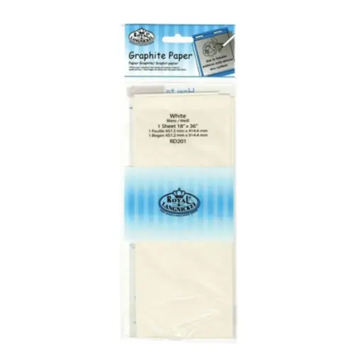 [RYRD201] Papel Para Transferencia Grafito Blanco 46x91cm