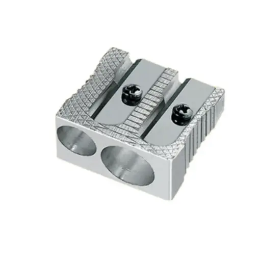 [MG211-0000] Sacapuntas Magnesio Doble Agujero M+R