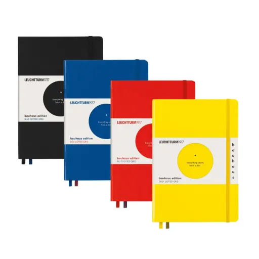 Libretas Leuchtturm 1917 Bauhaus Edition A5 14.8 x 21 cm Tapa Dura 80gr 215 Páginas