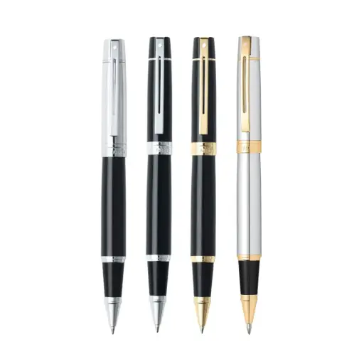 Roller Sheaffer Serie 300 Punta Media Tinta Negra    