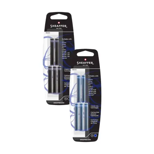 Cartuchos para Pluma Sheaffer 5 Unidades