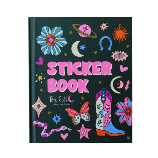 [LIBROSTICKER] Libro para Colorear Sticker Book Tere Gott