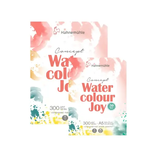 Block Acuarela Hahnemuhle Concept Joy 300gr 50 Hojas