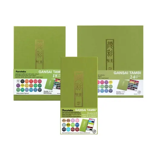 Acuarela en Pastillas Kuretake Gansai Tambi Sets