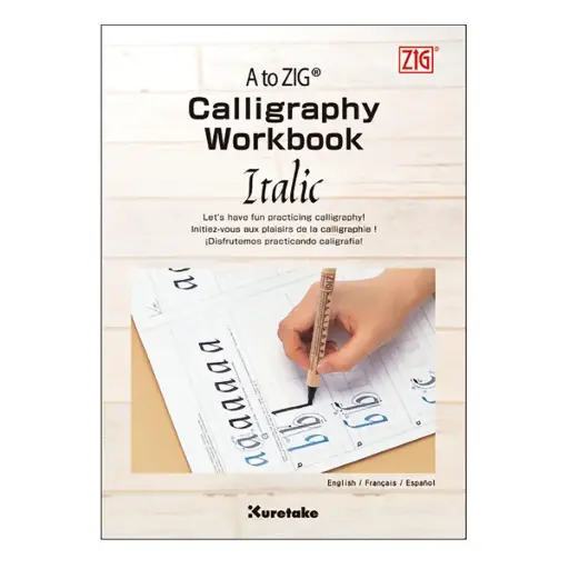 [INWB201-801] Libro Caligrafía Kuretake A to ZIG 