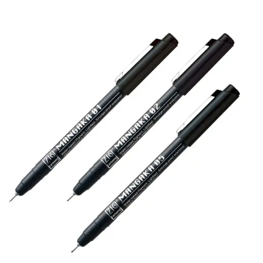 Tiralíneas Kuretake ZIG Cartoonist Mangaka