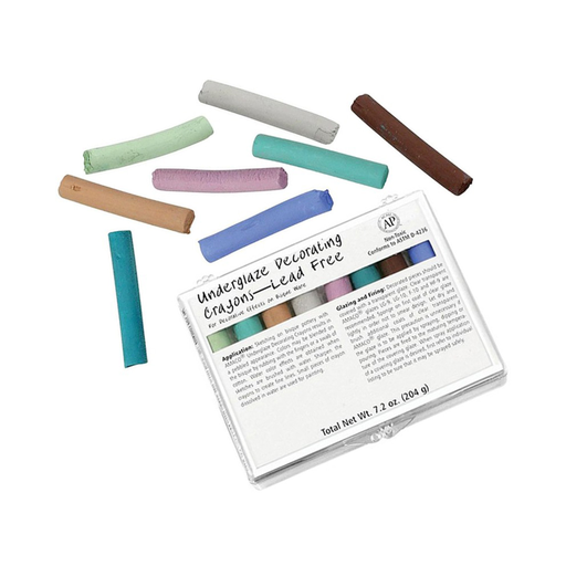 [41253K] Tizas para Cerámica Amaco Underglaze N°209 Set 8 Colores
